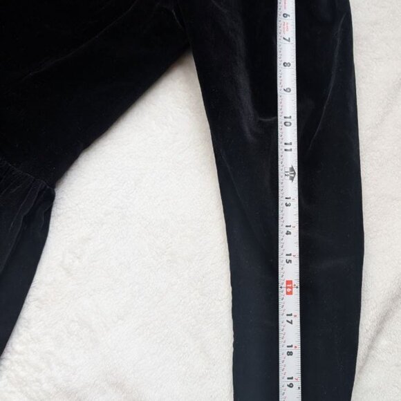 Vintage Laura Ashley Black Velvet Dress Size USA 6 / UK 8 / EUR 34 - Picture 16 of 17